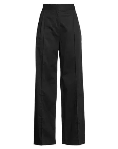 Maison Kitsuné Woman Pants Black Size 10 Cotton