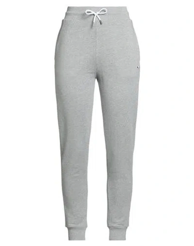 Maison Kitsuné Woman Pants Light Grey Size L Cotton