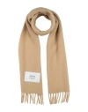 Maison Kitsuné Scarf With Application In Beige