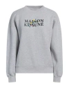 Maison Kitsuné Woman Sweatshirt Grey Size L Cotton