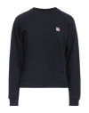 Maison Kitsuné Woman Sweatshirt Midnight Blue Size Xs Cotton