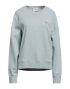 Maison Kitsuné Woman Sweatshirt Sky Blue Size M Cotton