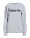 Maison Kitsuné Woman Sweatshirt Sky Blue Size M Cotton In Blue