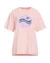 Maison Kitsuné Woman T-shirt Light Pink Size L Cotton