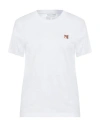 Maison Kitsuné T-shirt With Speedy Fox Application In White