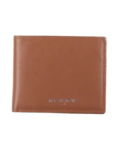Maison Kitsuné Woman Wallet Tan Size - Cow Leather In Brown
