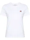 Maison Kitsuné T-shirt With Speedy Fox Application In White