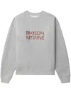 MAISON KITSUNÉ MAISON KITSUNÉ WOODLAND ALPHABET COMFORT SWEATSHIRT CLOTHING