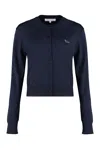 Maison Kitsuné Baby Fox Patch Regular Cardigan-s Nd Maison Kitsune Female