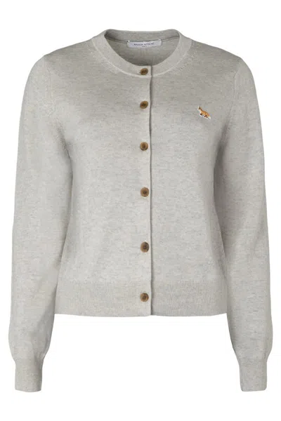 MAISON KITSUNÉ MAISON KITSUNÉ WOOL CARDIGAN