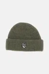 Maison Kitsuné Fox Head Large Beanie In Multi