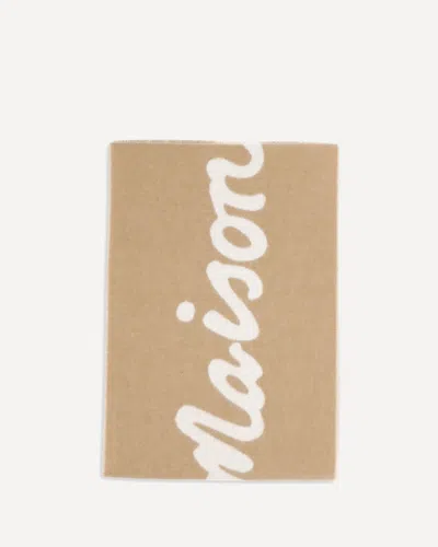 MAISON KITSUNÉ WOOL SCARF