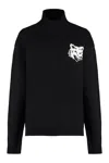 Maison Kitsuné Wool Turtleneck Sweater