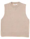 Maison Kitsuné Wool Vest In Neutral