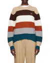 Maison Kitsuné Multicolor Bold Fox Head Sweater In Multicolor