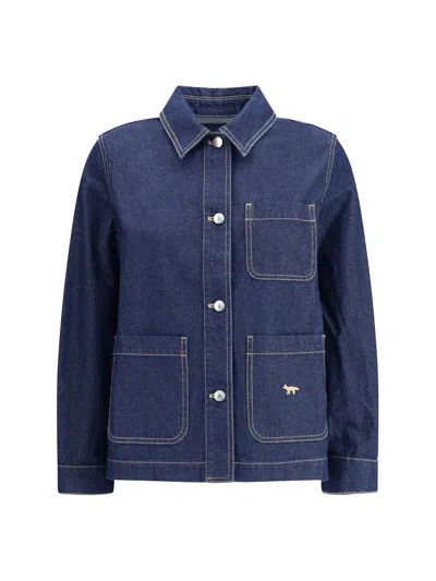 MAISON KITSUNÉ WORKWEAR DENIM JACKET