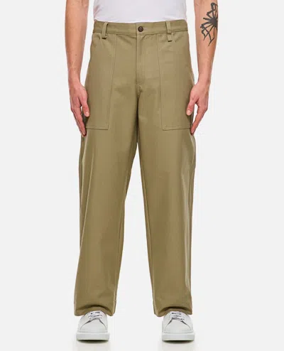 Maison Kitsuné Workwear Pants In Neutrals