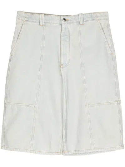 Maison Kitsuné Workwear Shorts In Gray