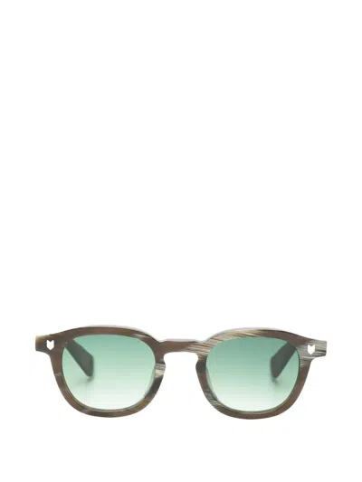 Maison Kitsuné X A. Society Camille Sunglasses In Brown