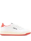 Maison Kitsuné X Autry Medalist Sneakers In White