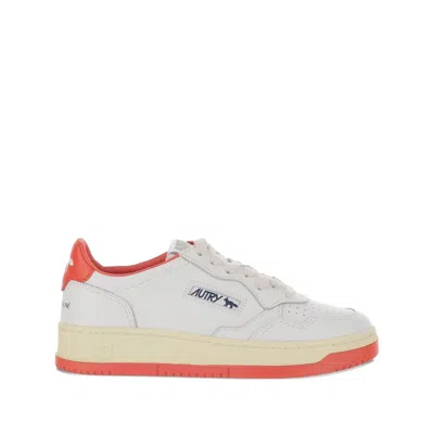 Maison Kitsune X Autry Sneakers In White