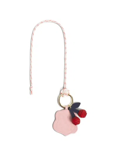 Maison Kitsuné Kids' X Boinpoint Liliane Cherry Charm In Purple