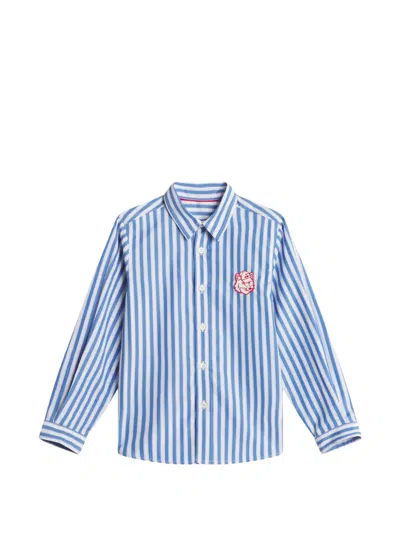 Maison Kitsuné Kids' X Bonpoint Tangui Striped Shirt In Multi