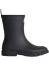 Maison Kitsuné X Hunter Unisex Downpour Waterproof Rubber Short Boots Shoes In Black
