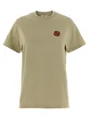 Maison Kitsuné Hunter Fox Head Short Sleeve T-shirt In Neutral