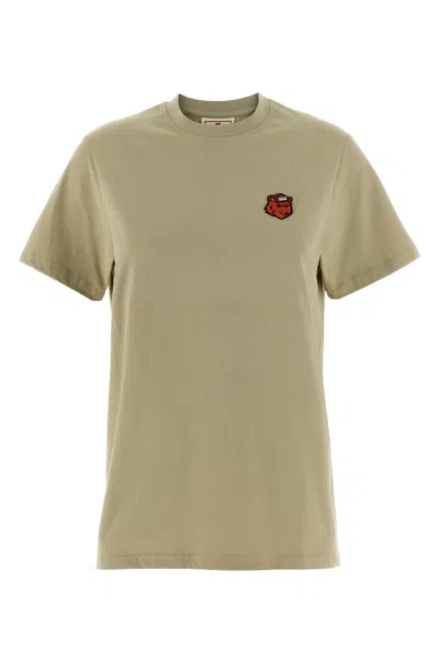 Maison Kitsuné Hunter Fox Head Short Sleeve T-shirt In Gray