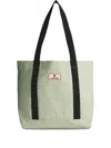 Maison Kitsuné X Hunter Logo-patch Tote Bag In Green