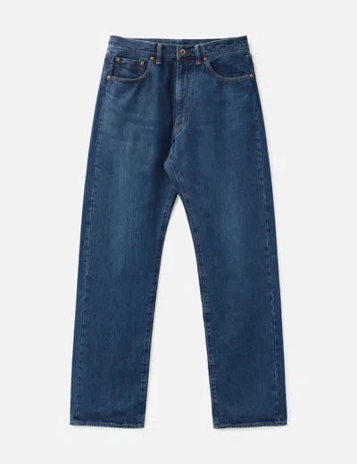 Maison Kitsuné Maison Kitsune X Kuro Selvedge Voyage Denim Pants In Blue