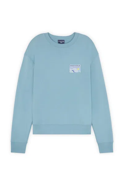 Maison Kitsuné X Vilebrequin Comfort Sweatshirt In Breeze