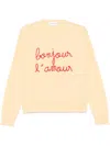 MAISON LABICHE BUZELIN BONJOUR L'AMOUR SWEATER