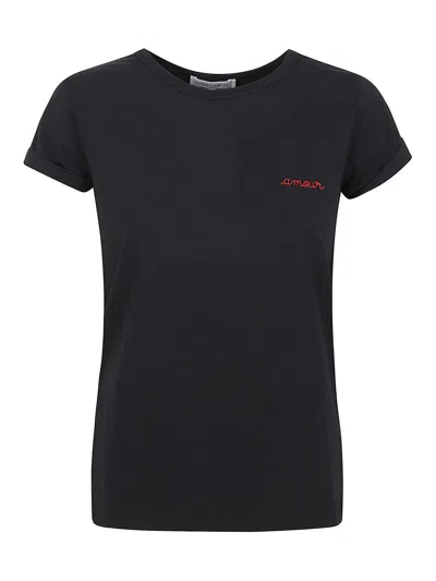 Maison Labiche T-shirt In Black