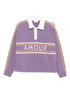 Maison Labiche Polo Collar Sweatshirt In Multi