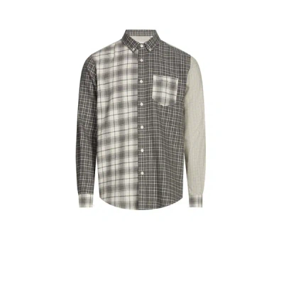 Maison Labiche Chemise Bonne Grain In Gray