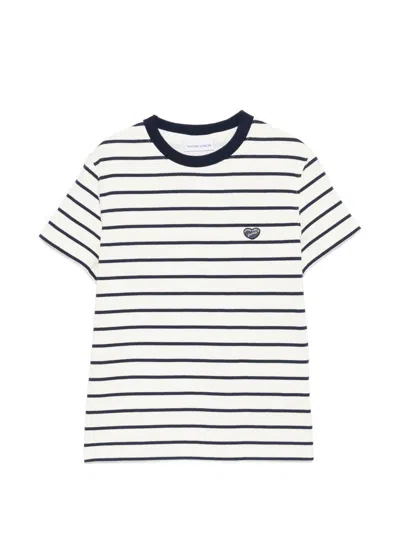 Maison Labiche Short-sleeved T-shirt In White