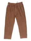 Maison Labiche Corduroy Trousers In Brown