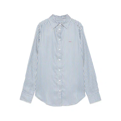 Maison Labiche Cotton  Nylon Shirts In Blue