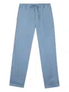 Maison Labiche Drawstring Trousers In Blue
