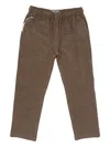 Maison Labiche Drawstring Trousers In Brown