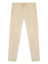 Maison Labiche Drawstring Trousers In Brown