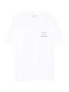 Maison Labiche Embroidered Cotton T-shirt In White