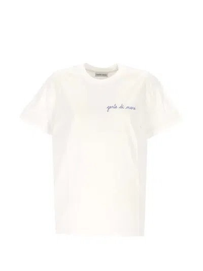 Maison Labiche Embroidered T-shirt In White