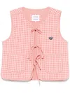 Maison Labiche Patch Coeur Valhubert Waistcoat In Multicolor