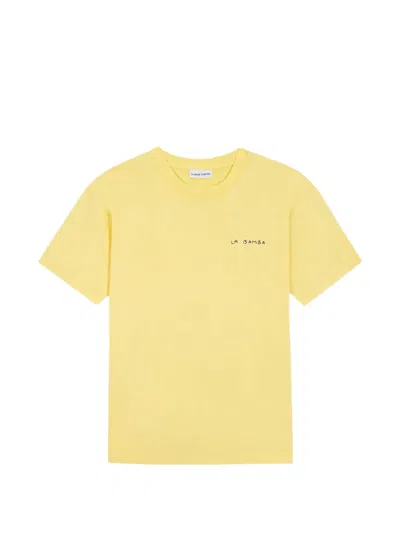 Maison Labiche La Bamba Crew-neck T-shirt In Yellow