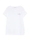 Maison Labiche Lettering T-shirt In White