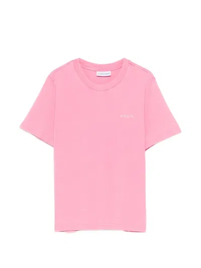 Maison Labiche Lettering T-shirt In Pink