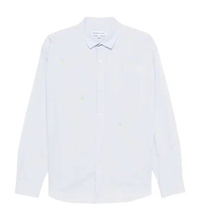 Maison Labiche Light Blue Embroidered Shirt